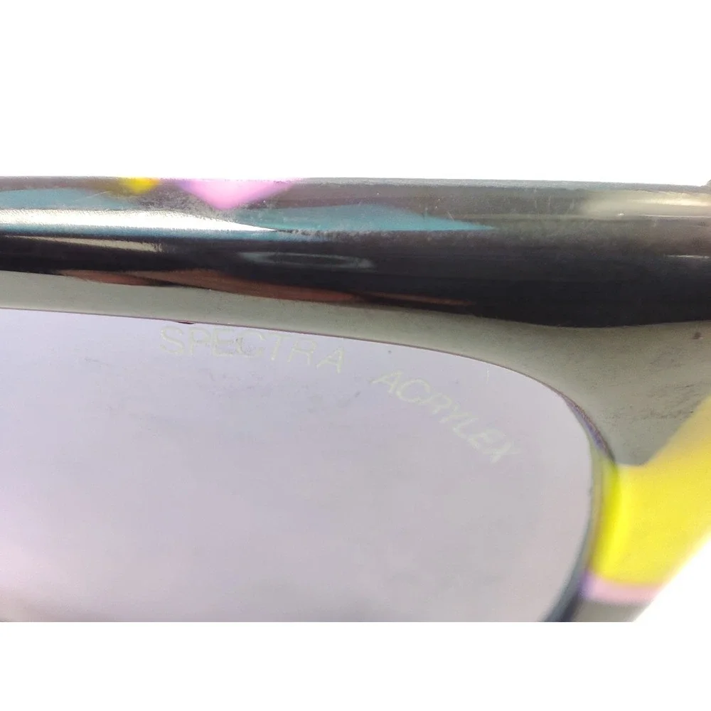 Bollé Acrylex 527 Vintage 90s Multicolor Spectra Lens Sunglasses NWT France